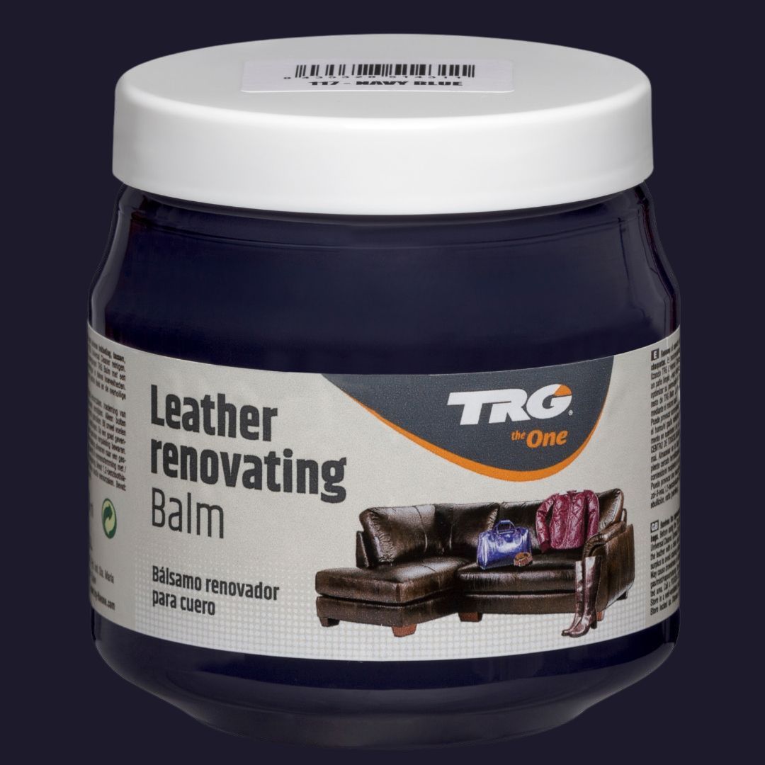 Leather Renovating Balm TRG 117 navy blue
